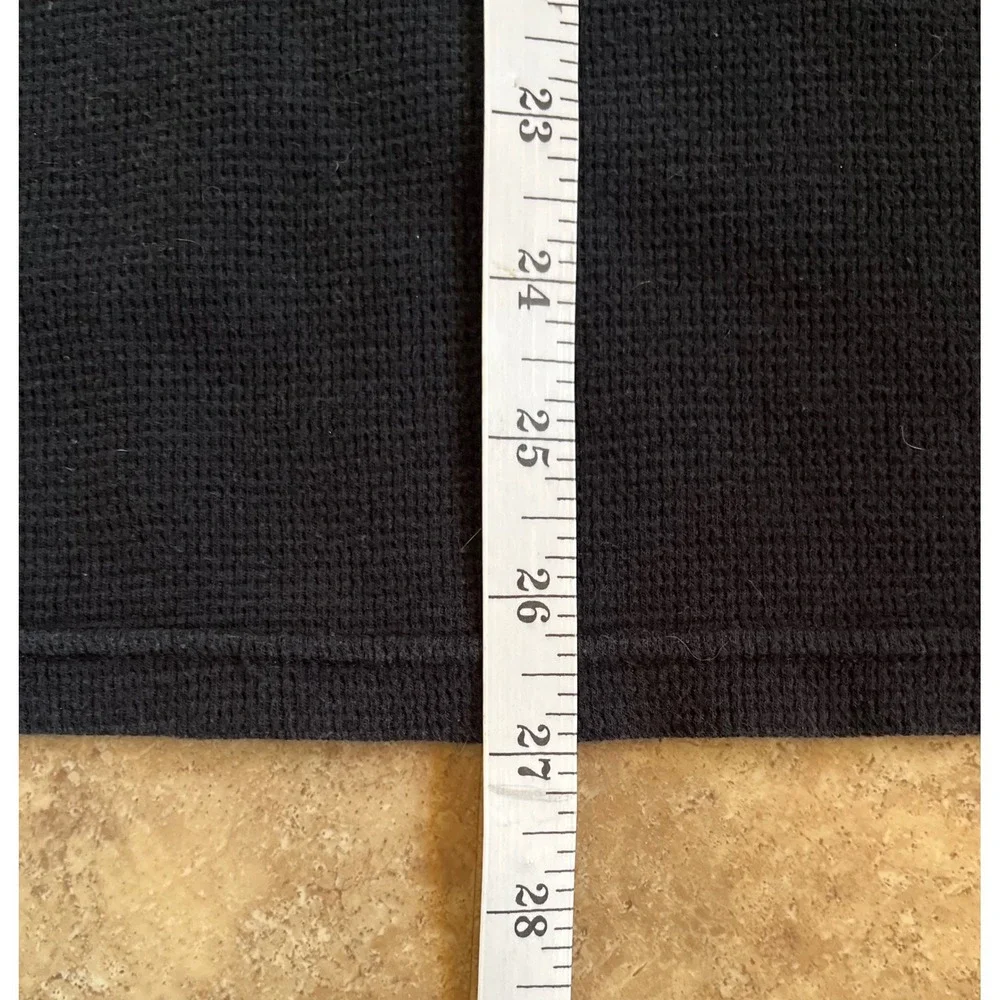 Polo Ralph Lauren Mens XL Navy Blue Waffle Knit Thermal Long Sleeve Shirt‎ Pony